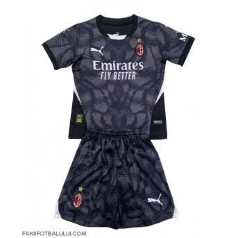 AC Milan Portarii Echipament de Fotbal Replică 2024-25 Copii Acasa (+ Șorturi)